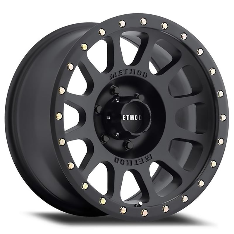 18X9 NV 8X6.5 BP 5.75IN B/S 18 O/S  MATTE BLACK