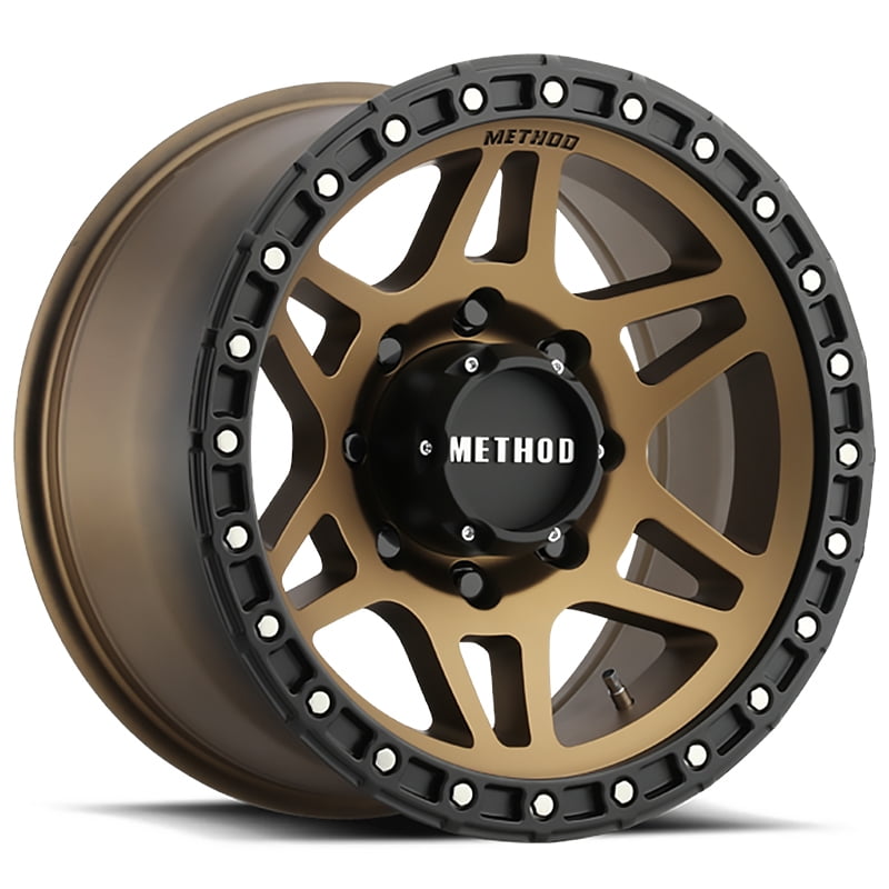 MR312 17X8.5 0MM O/S 5X5 METHOD BRONZE/BLACK STREET LOC