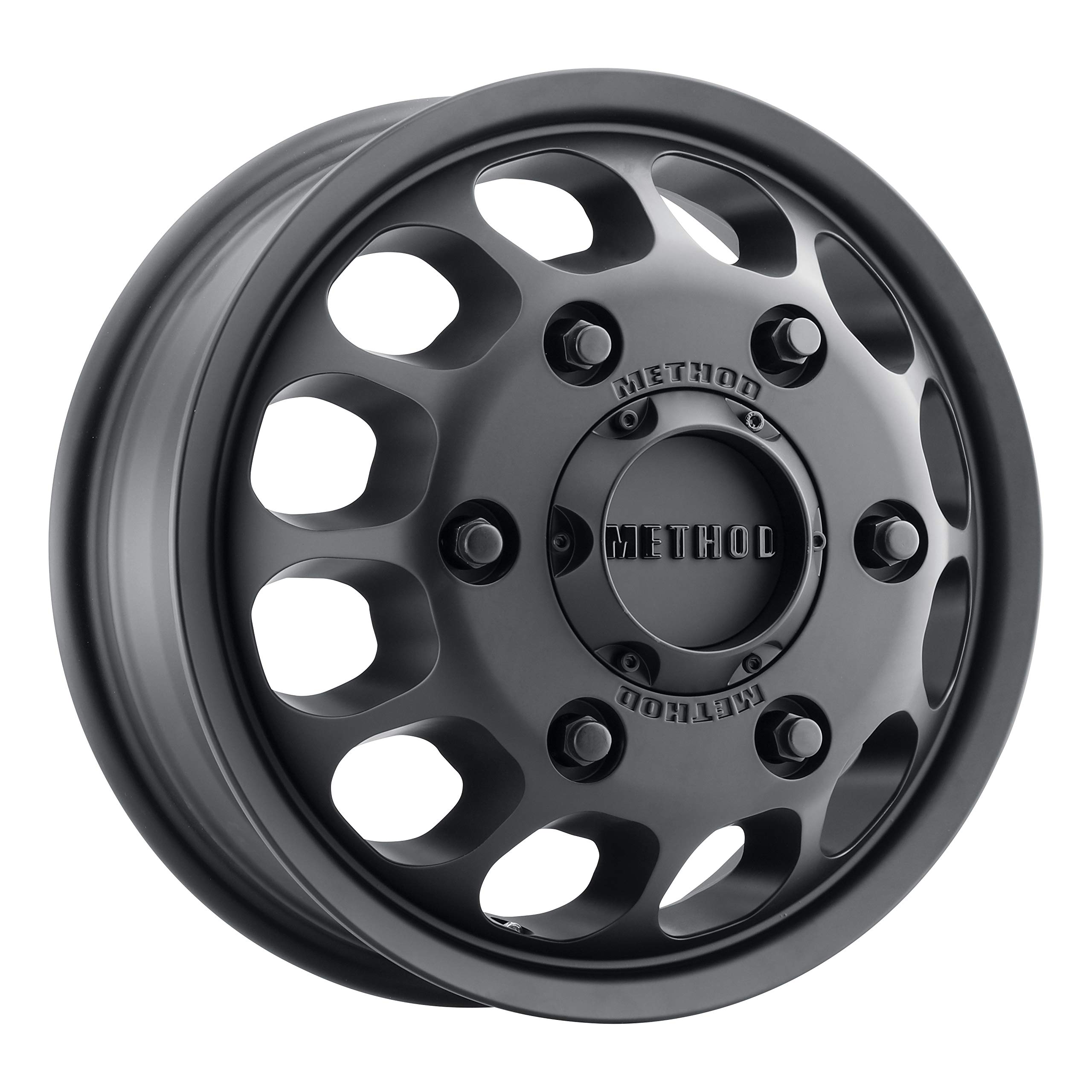 MR901  FRONT16X5.5+117MM OFFSET6X205161.04MM CENTERBOREMATTE BLACK