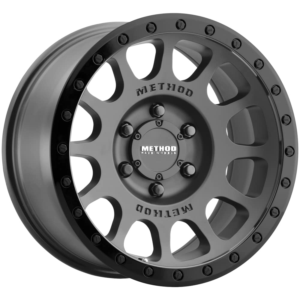 MR305 NV 18X9 +25MM OS 5X150 116.5MM CB MATTE BLACK GLOSS BLACK LIP