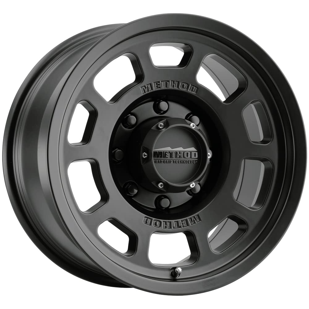 MR705 17X8.5 0MM OS 8X6.5 130.81MM CB MATTE BLACK