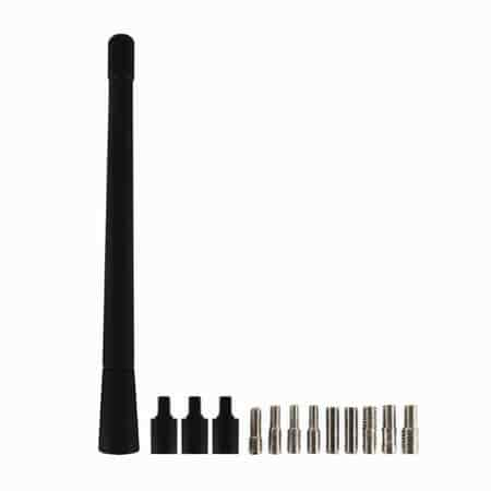 Metra- Rplc Rubber Mast Blk 7In Oem W/12 Adaptors