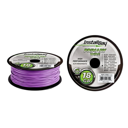 Metra IB 18Ga 500Ft Purple Primary Wire 