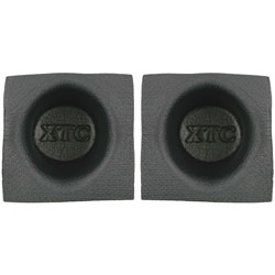 SPEAKER BAFFLES 5  5 1/4 INCH ROUND PAIR