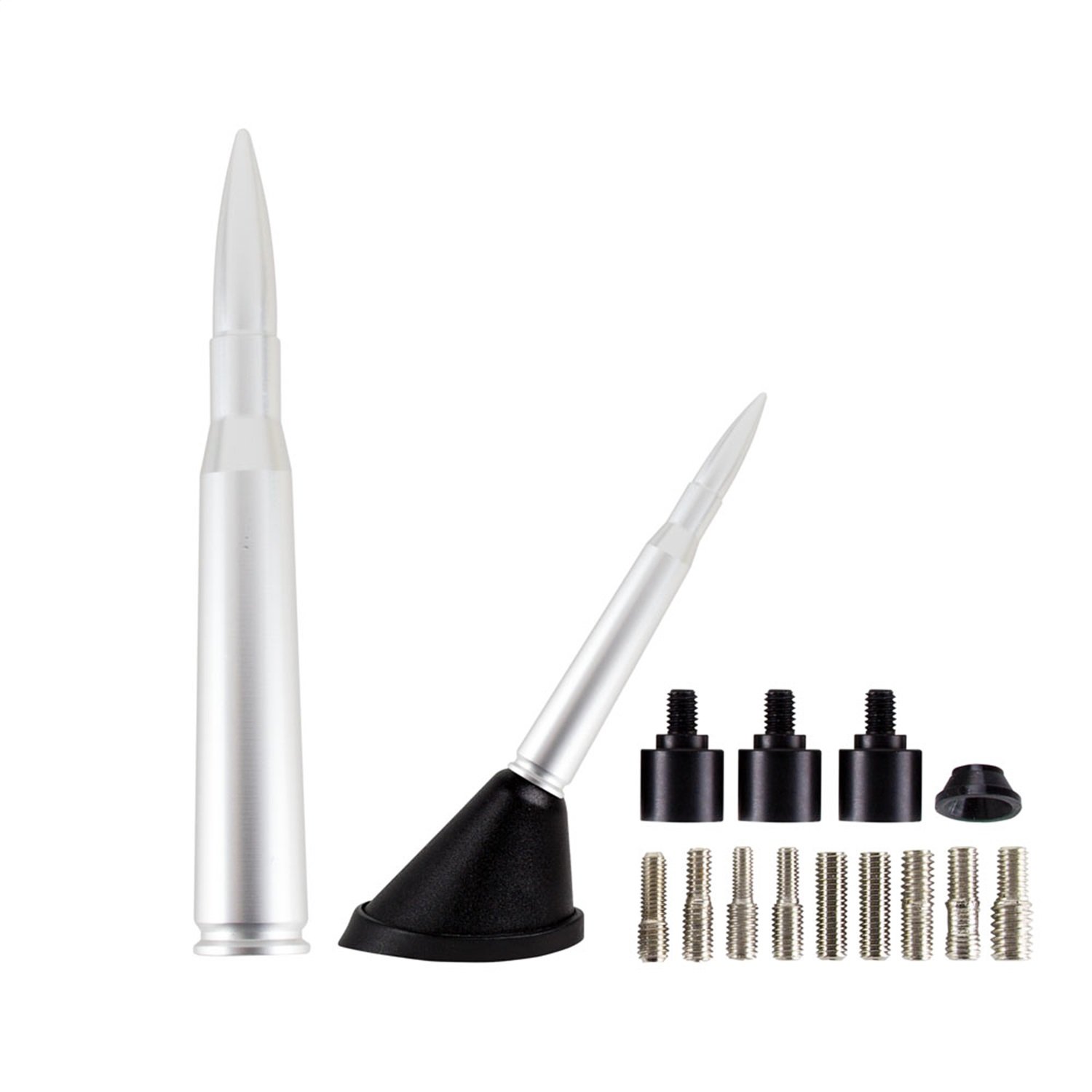 GUN METAL  .30 CALIBER REPLICA ANTENNA