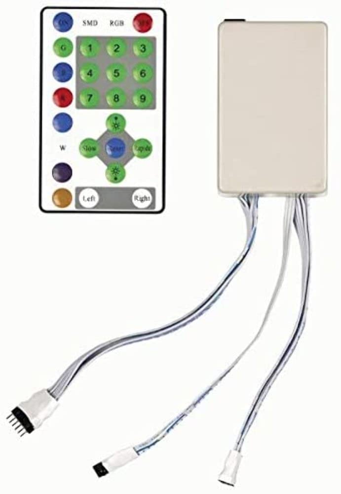 CONTROL UNIT FOR 7 COLOR RGB LED STRIP HE5MRGB2  BULK PK