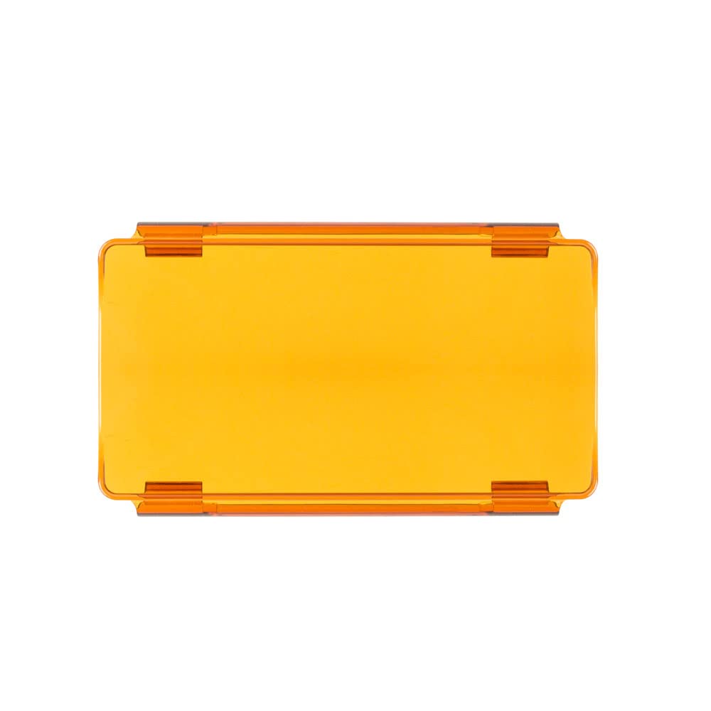 AMBER  PROTECTIVE LENS COVER FOR STRAIGHT LIGHTBARS