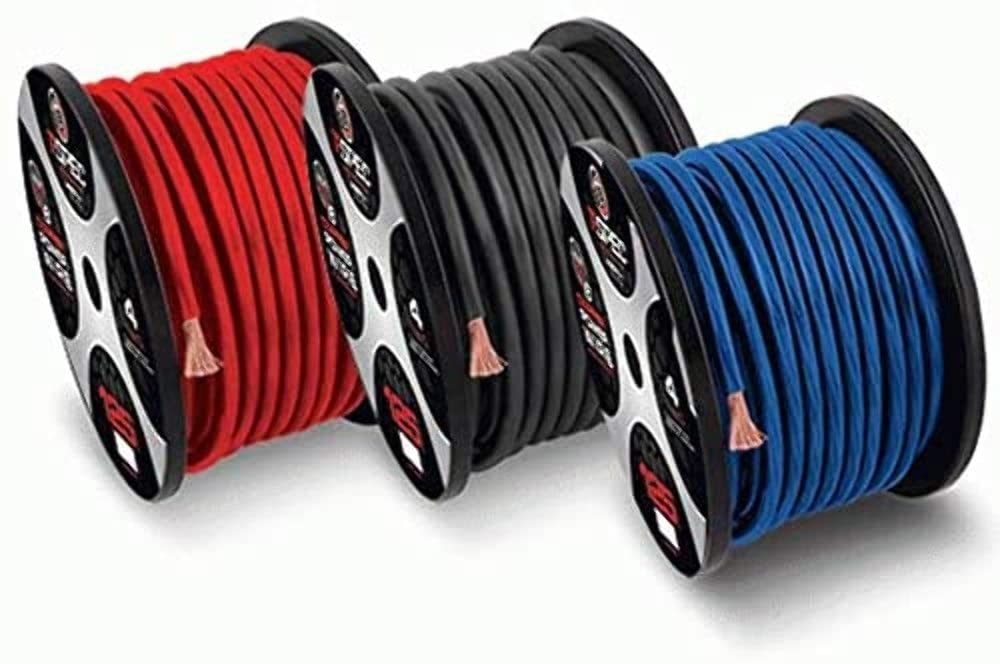 4 AWG 100FT BLACK OFC Ground WIRE  V8GT SERIES