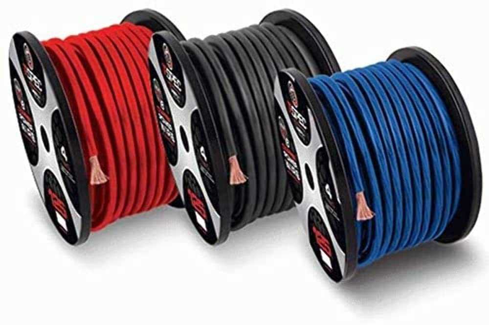 Metra T-Spec 8Ga 250Ft Red OFC Power Wire