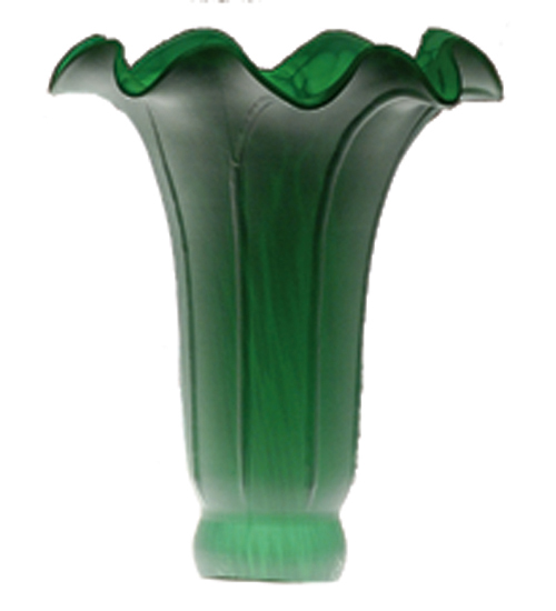4"W x 6"H Green Lily Shade