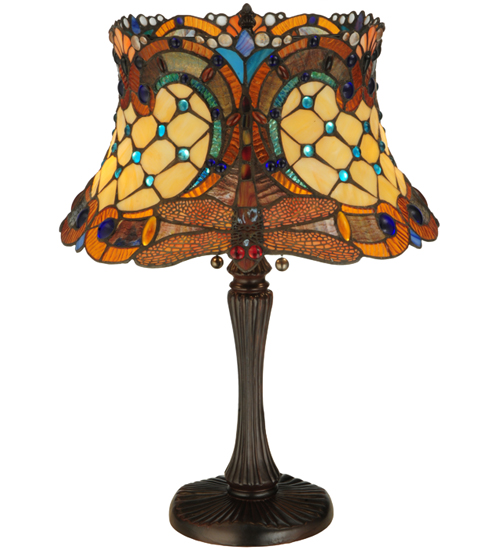 22.5"H Hanginghead Dragonfly Table Lamp