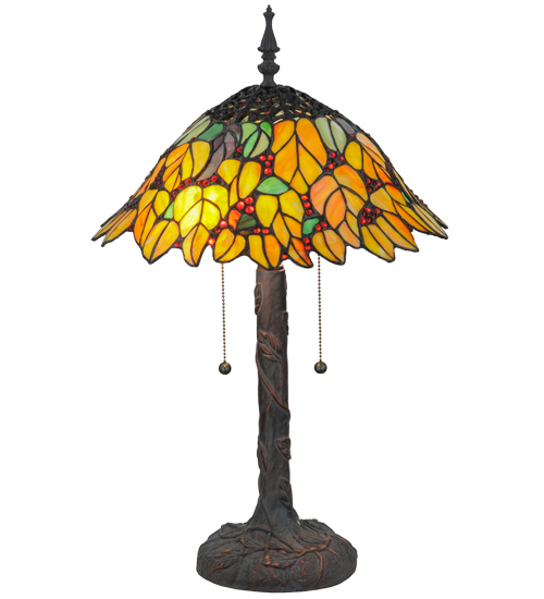 24.5"H Follaje Table Lamp