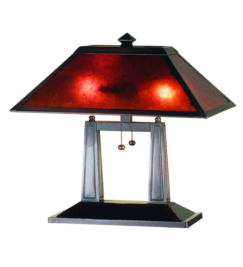 20" High Sutter Oblong Table Lamp