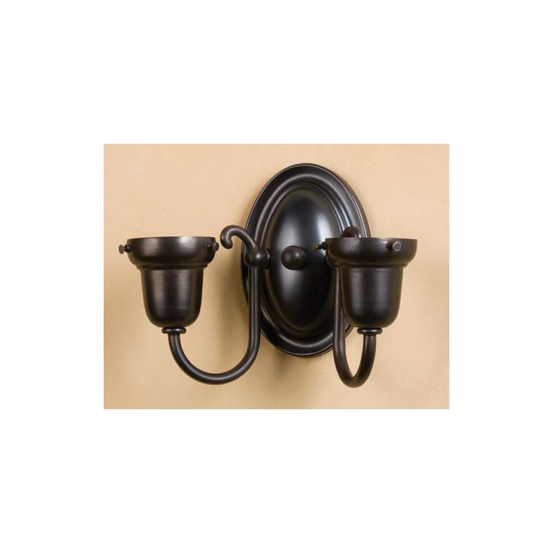 9"W 2 Arm Wall Sconce