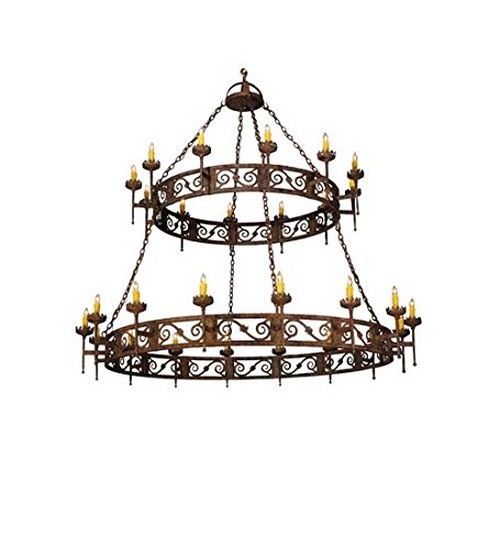 83"W Majella 2 Tier Chandelier