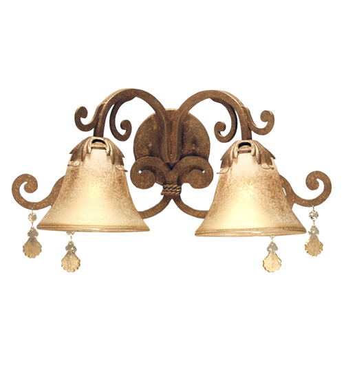 20" Wide Christiana 2 Light Wall Sconce