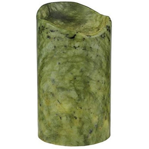 4"W Cylindre Green Jadestone Shade