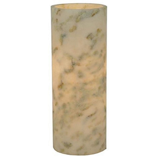 3.4"W Cylindre Light Green Jadestone Shade