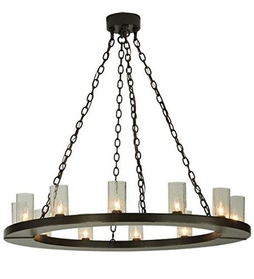42"W Loxley 12 Light Chandelier