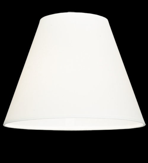 10"W X 7.75"H Parchment White Shade
