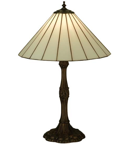 26.5"H Duncan White Table Lamp
