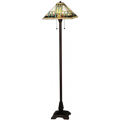 62"H Prairie Peaks Floor Lamp