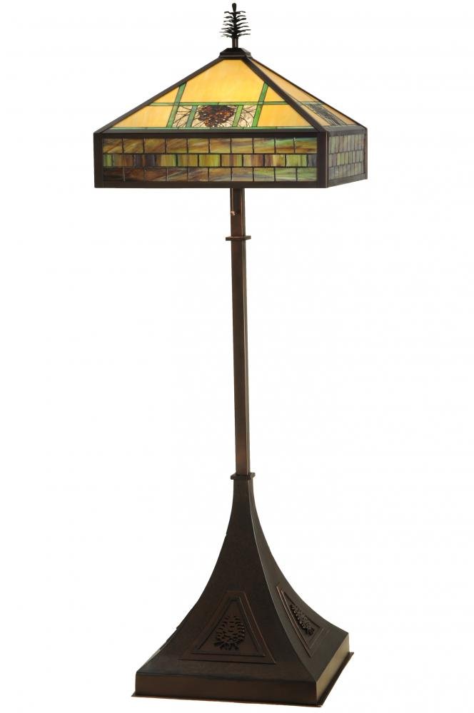 81"H Pinecone Ridge Floor Lamp