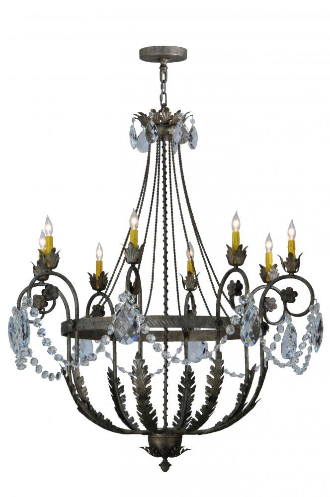 43"W Antonia 8 Light Chandelier