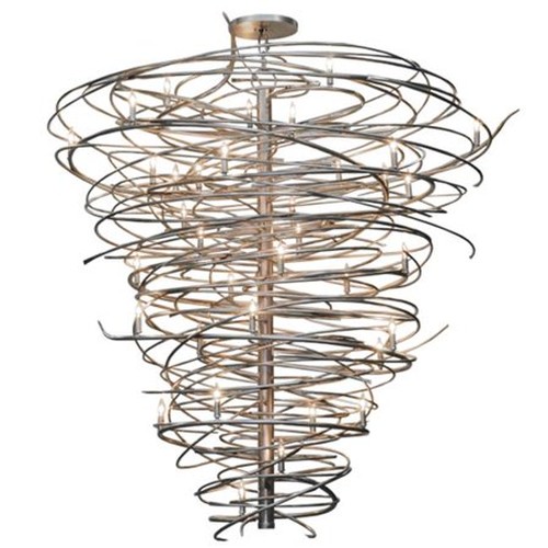 73"W Cyclone 36 Light Chandelier