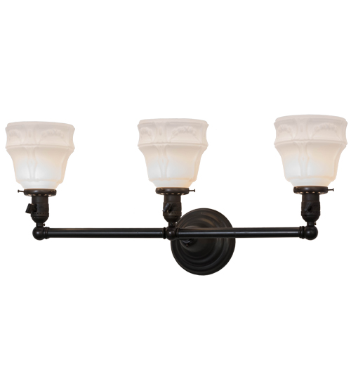 26"W Revival Garland 3 Light Vanity Light