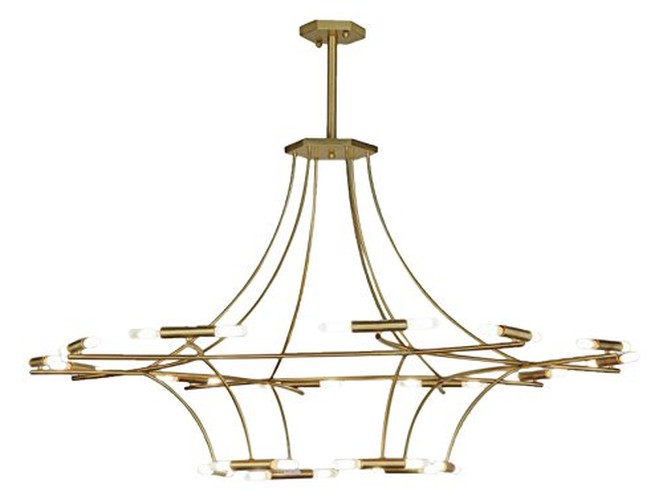 87"W ISON 36 Light Chandelier