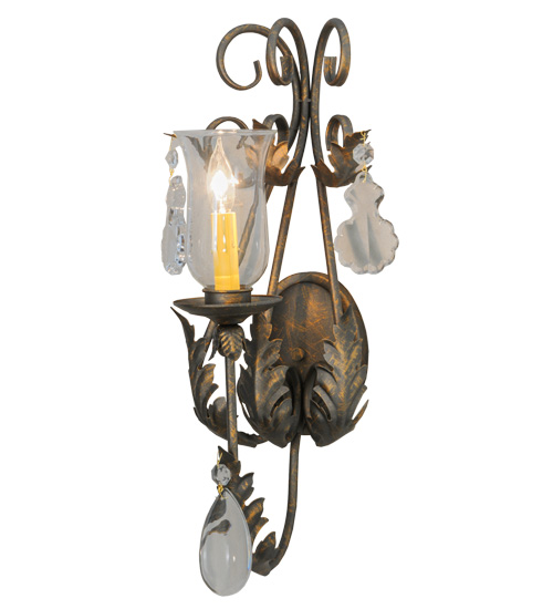 9"W French Elegance Wall Sconce
