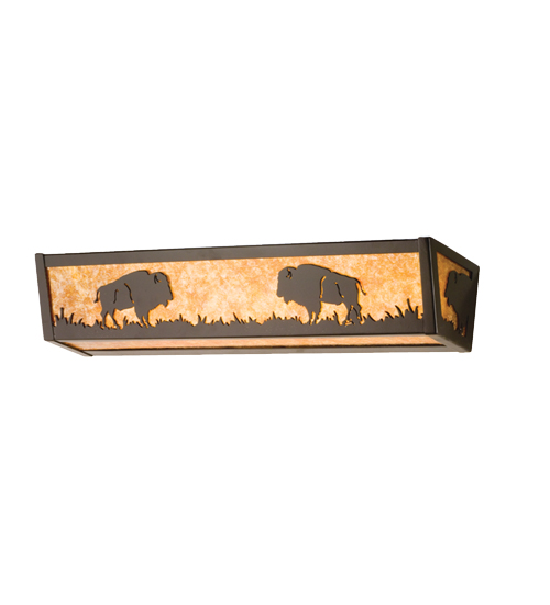 24"W Buffalo Vanity Light