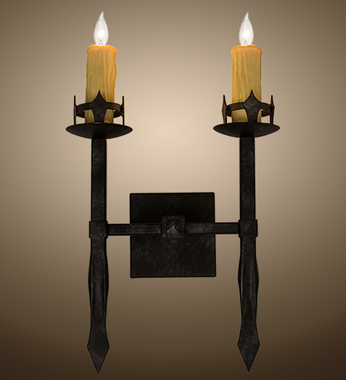 14.5"W Castilla 2 Light Wall Sconce