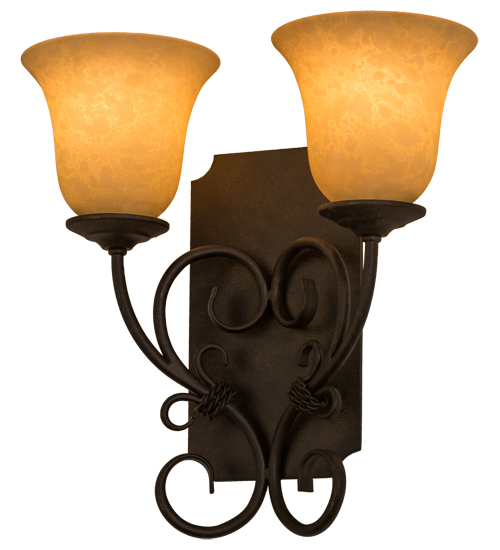 14"W Thierry 2 Light Wall Sconce