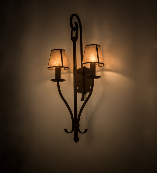 20"W Nehring 2 Light Wall Sconce