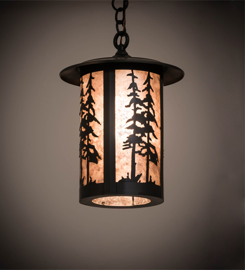 10"W Fulton Great Pines Pendant