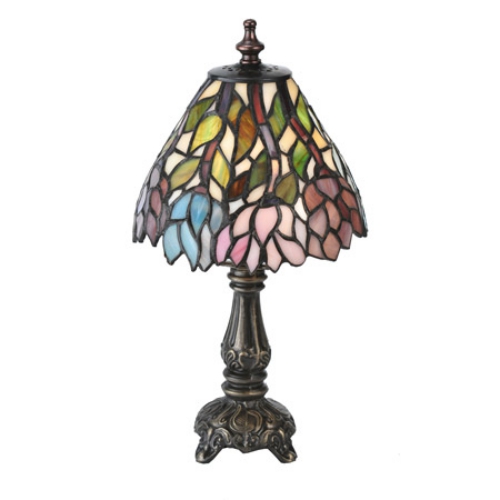 13" High Wisteria Mini Lamp