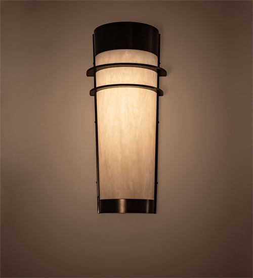 16" Wide Cilindro Cityplace Wall Sconce