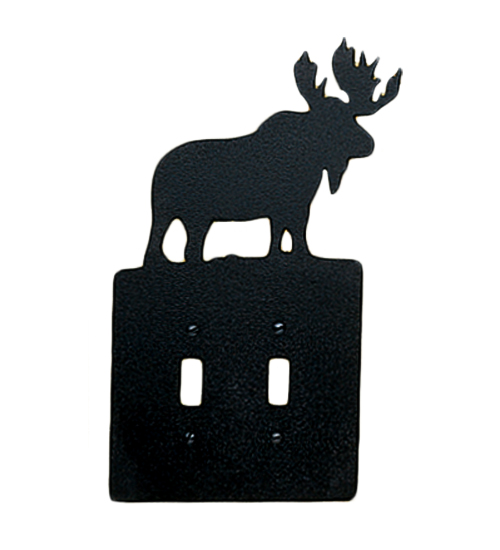 Moose Double Switch Plate