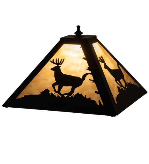 12" Square Deer Shade