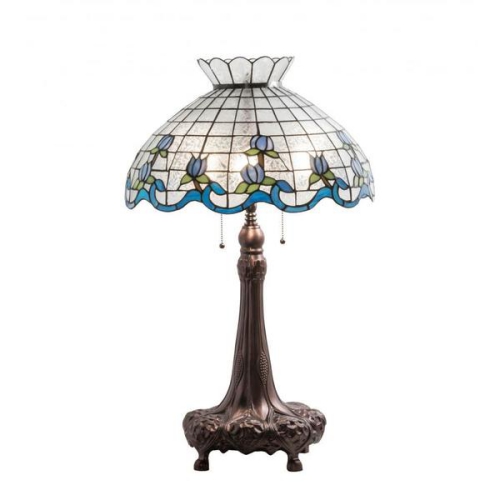 32" High Roseborder Table Lamp