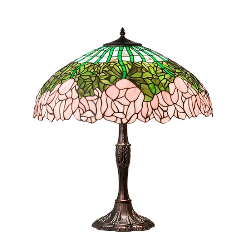 26" High Tiffany Cabbage Rose Table Lamp