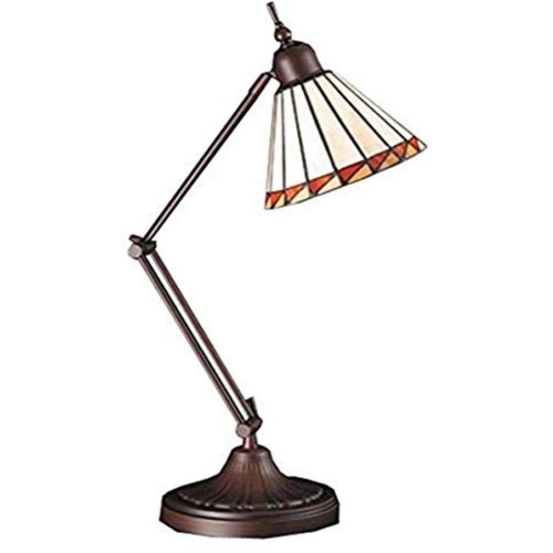 23"H Prairie Mission Adjustable Desk Lamp