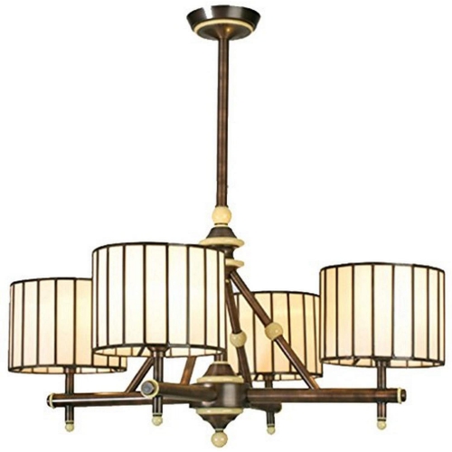 30"W Revolution 4 Light Chandelier