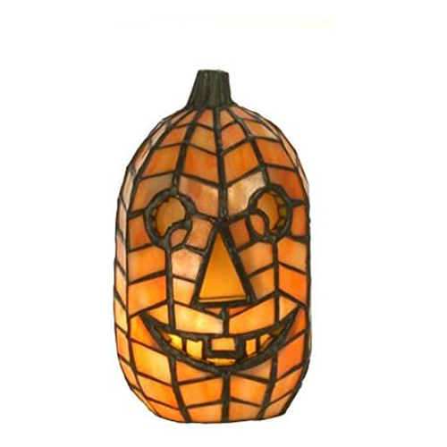 8.5"H Jack O'Lantern Accent Lamp