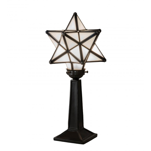 17" High Moravian Star Accent Lamp