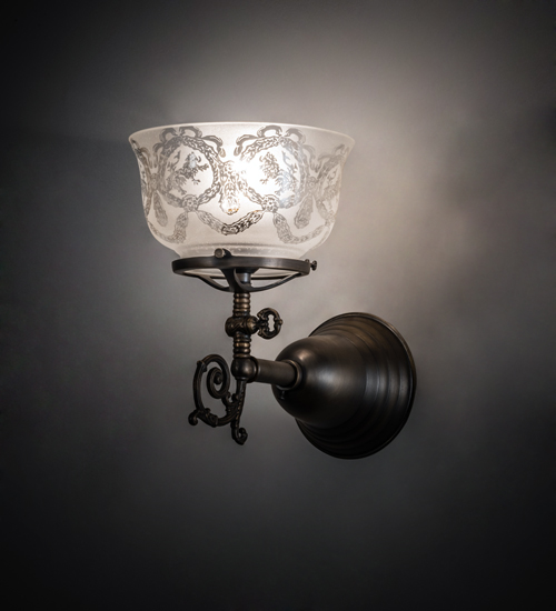 7" Wide Revival Gas & Electric Wall Sconce