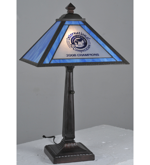 23"H Personalized EMS Global Inc Table Lamp