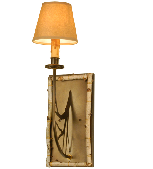 6"W Birchwood Wall Sconce